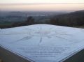 Painswick Hill - Gloucestershire - Man makes a mark on the land below!