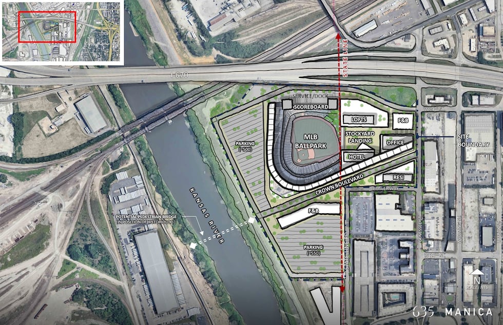 Manica Architecture released renderings for a new ballpark in the West Bottoms.