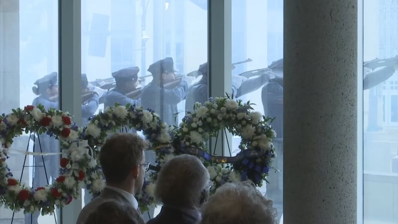 The Kansas City, Missouri, Police Department honored its fallen officers with a memorial...