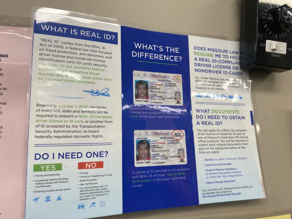 The Real ID deadline is quickly approaching, and officials at Kansas City International...