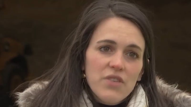 Maggie Green testifies on Feb. 28, 2025.
