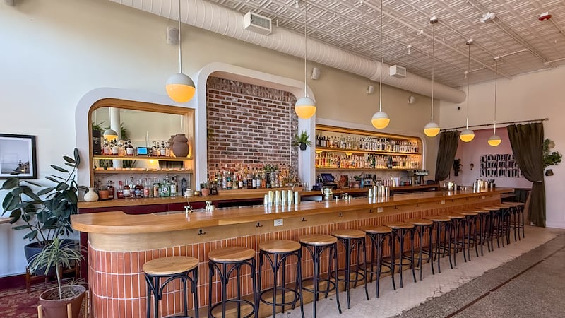 The interior of Fern Bar in Kansas City.