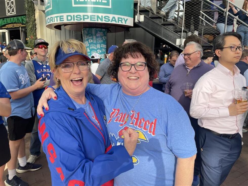 Janelle Dolan and Jody Feuerborn have been best friends for 40 years and KU fans for nearly as...